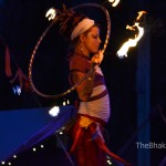 Firedancer at Bhakti Fest Midwest, by TheBhaktiBeat.com